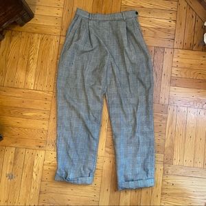 Vintage 1980s wool trousers